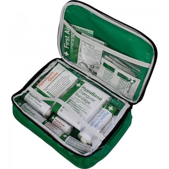 HSE Value 1-10 Persons First Aid Kit in Soft Nylon Case